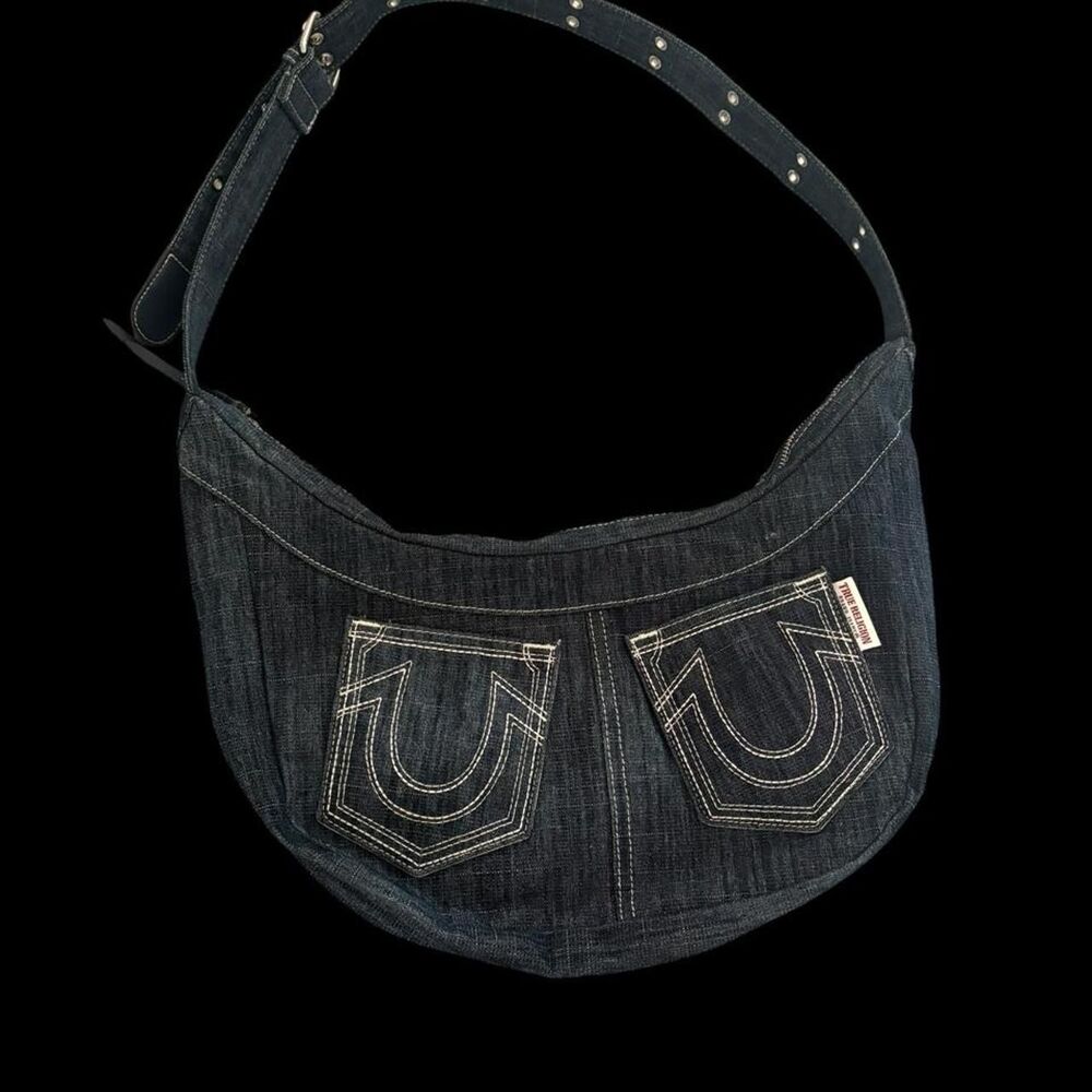 True-religion Women's Navy and Blue Bag